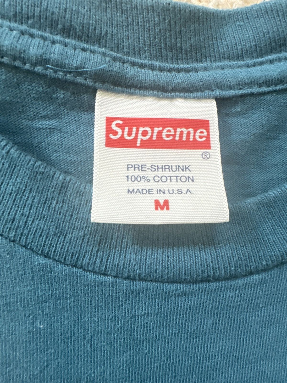 Independent Truck Co. × Supreme Supreme x Independent Old English Dark Slate Tee Size US M / EU 48-50 / 2 - 2 Thumbnail