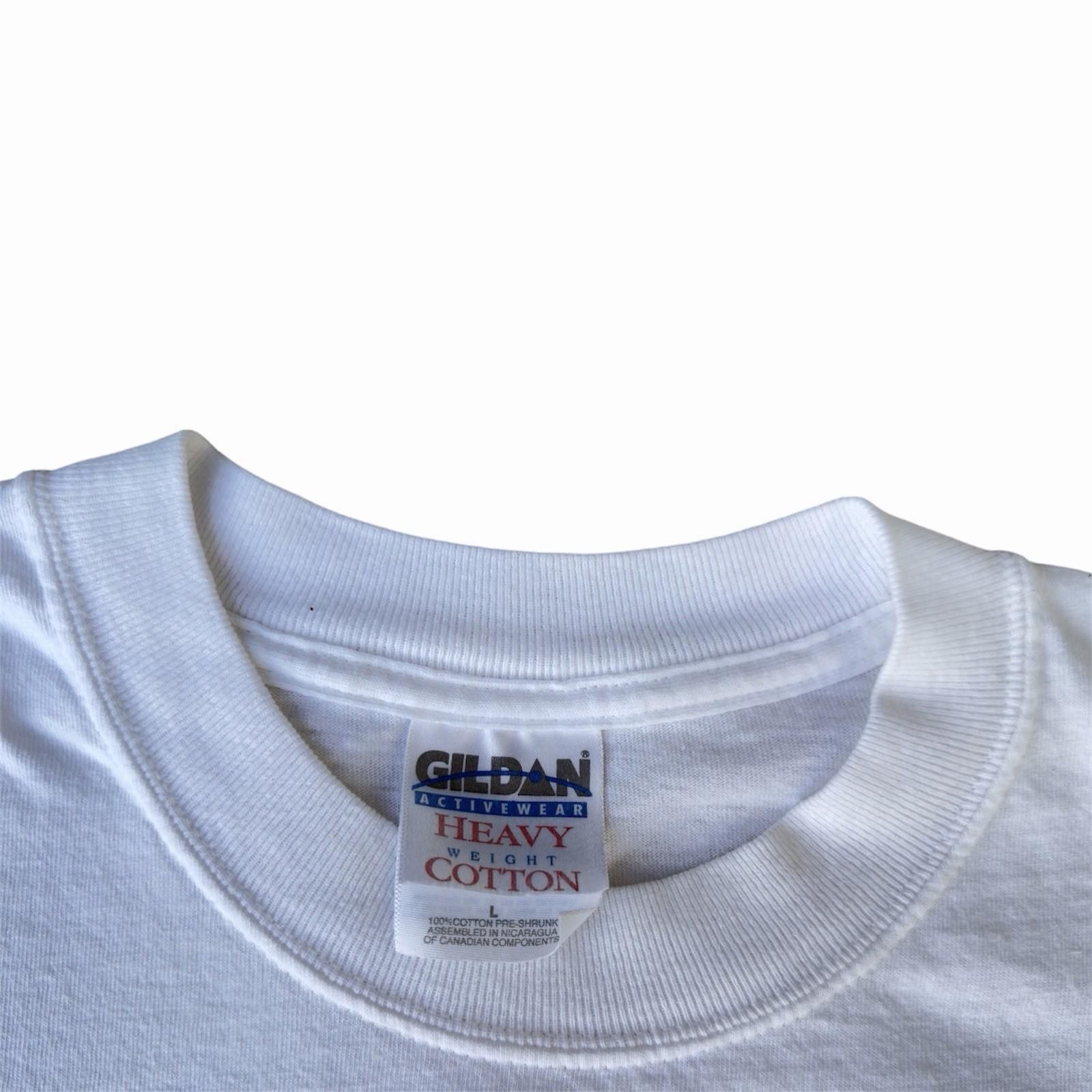 Gildan Y2K Nashville Broken Bow Records Damon Gray Country Shirt Lg Size US L / EU 52-54 / 3 - 5 Thumbnail