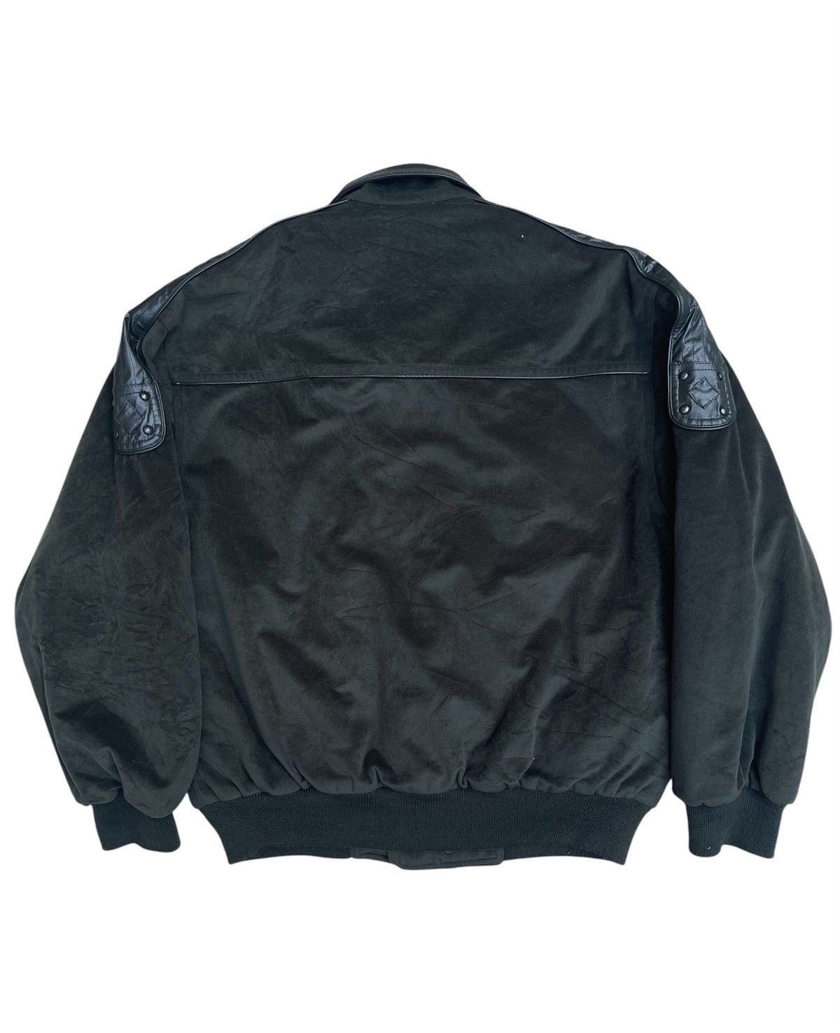 Japanese Brand × Nicole Club Nicole St. Gilles Green Synthetic Leather Jacket Size US M / EU 48-50 / 2 - 2 Thumbnail