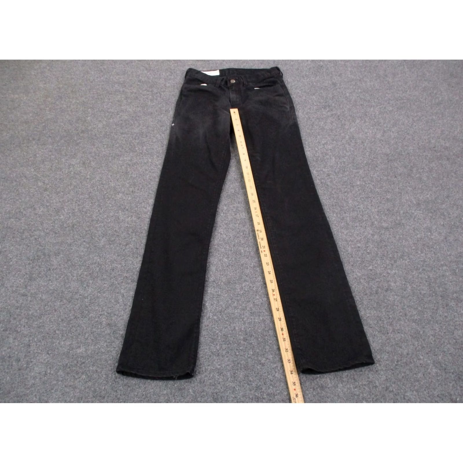 Imogene + Willie Imogene + Willie Jeans Womens 28 Black Denim Bootcut Straight 5-Pocket USA Made Size 28" / US 6 / IT 42 - 3 Thumbnail