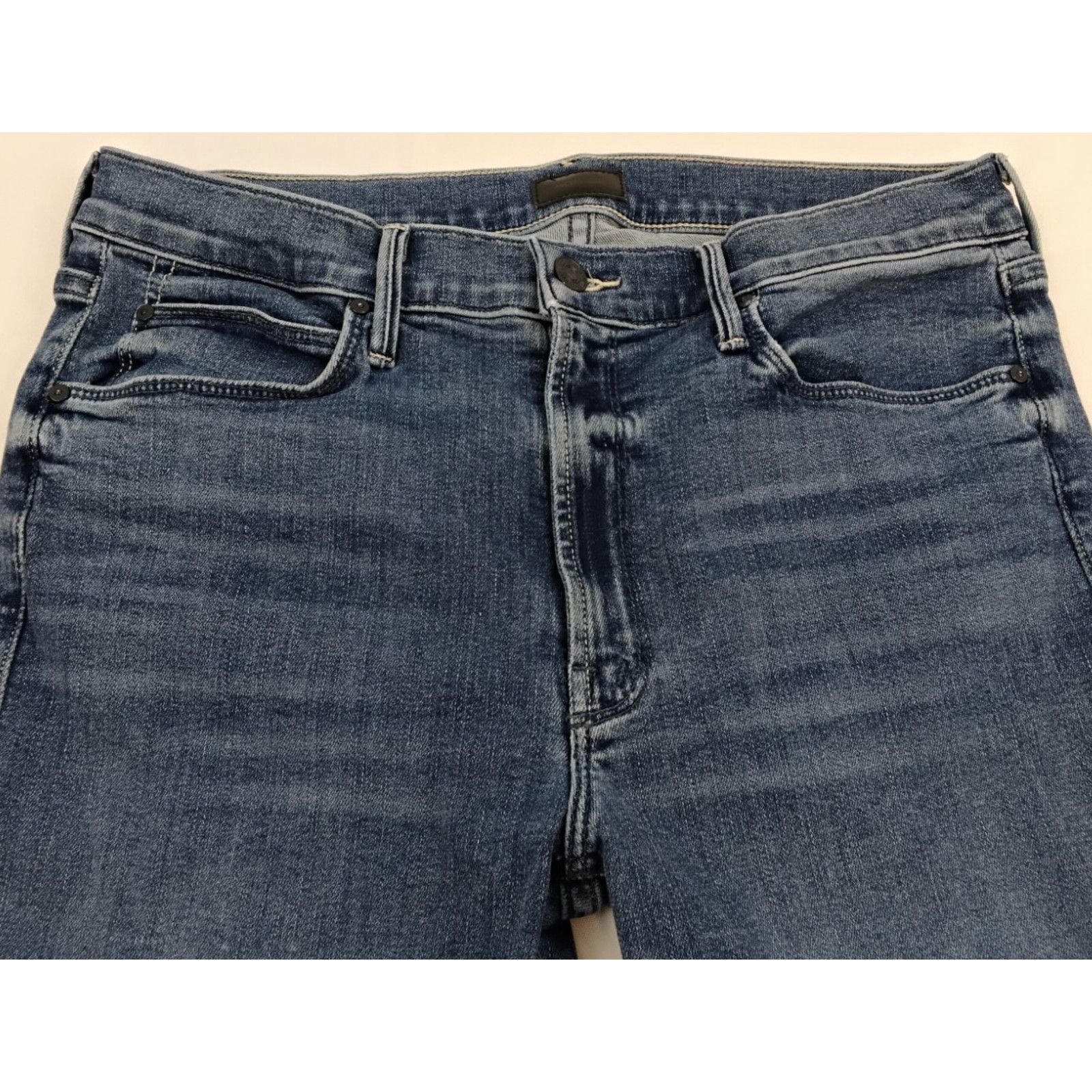 MOTHER Mother The Mid Rise Dazzler Jeans Women's 30 Medium Wash Size 30" / US 8 / IT 44 - 4 Thumbnail