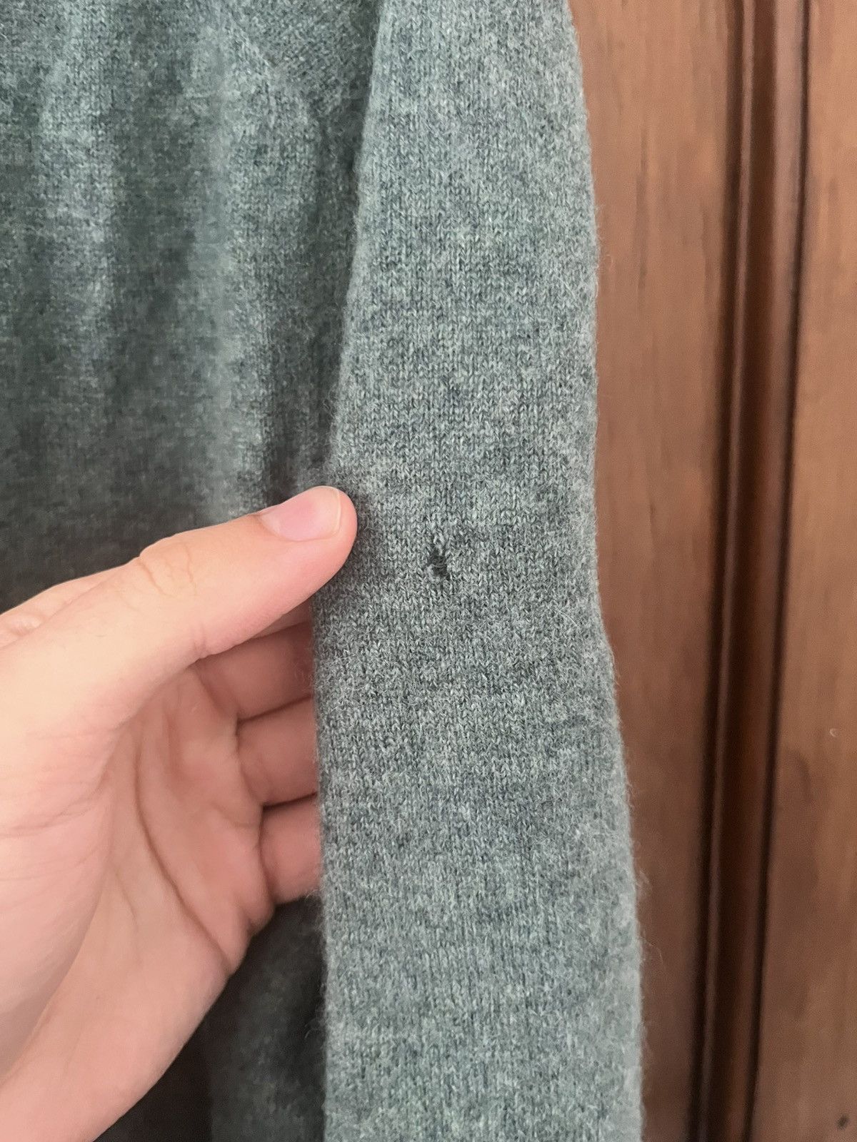 Brunello Cucinelli Brunello Cucinelli green 100% cashmere quarter zip size 48 Size US M / EU 48-50 / 2 - 7 Thumbnail