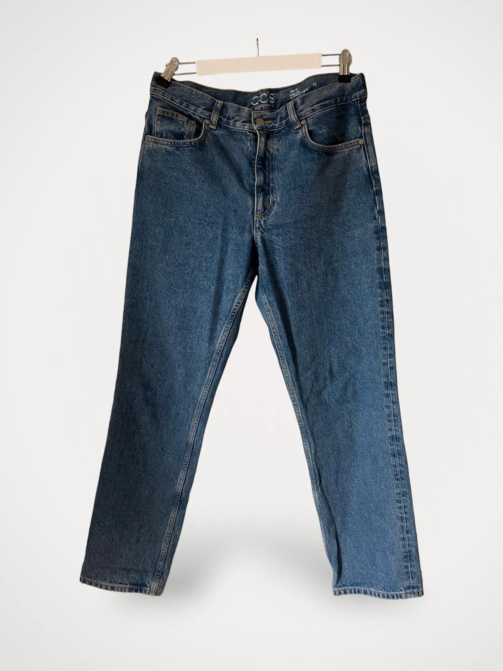Cos Cos Slim Fit Low rise Cropped length Jeans Size 31" - 1 Thumbnail
