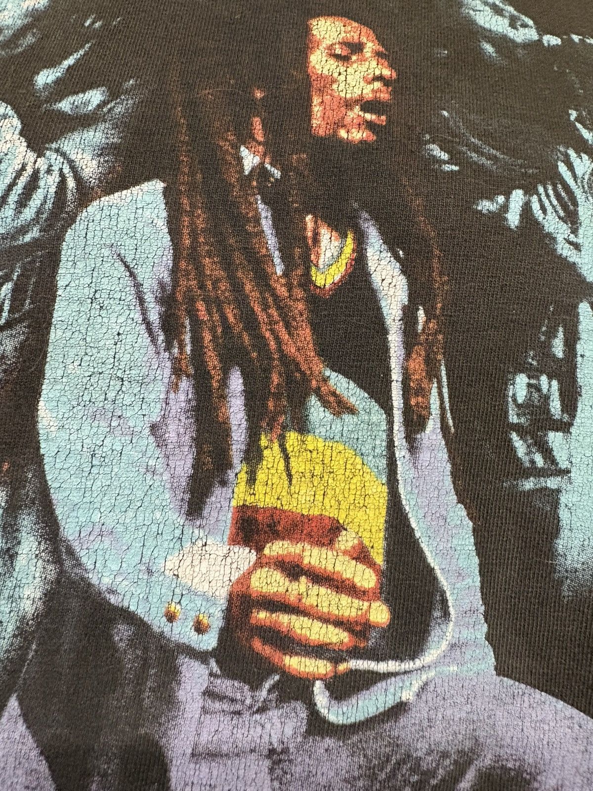 Bob Marley Vintage Bob Marley Tshirt Y2K Reggae Band Tee Grail Size US M / EU 48-50 / 2 - 7 Thumbnail