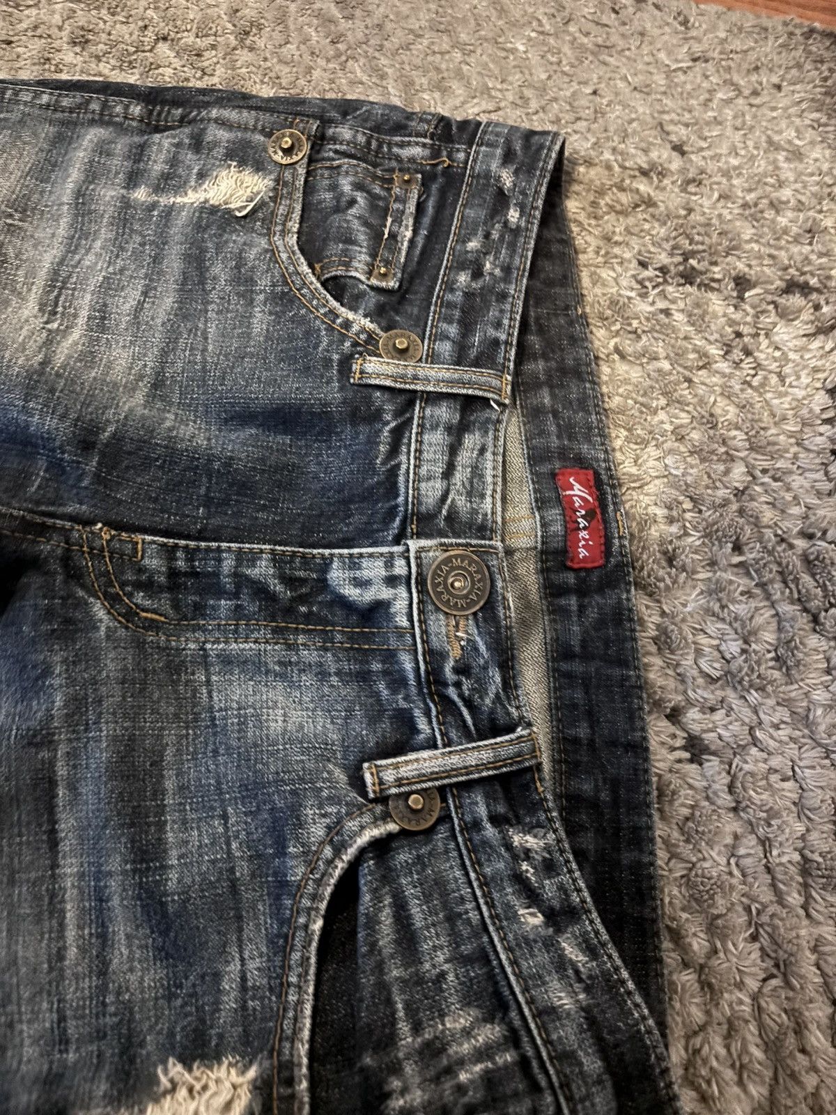 Tornado Mart Maraxia japanese brand jeans Size US 30 / EU 46 - 3 Thumbnail