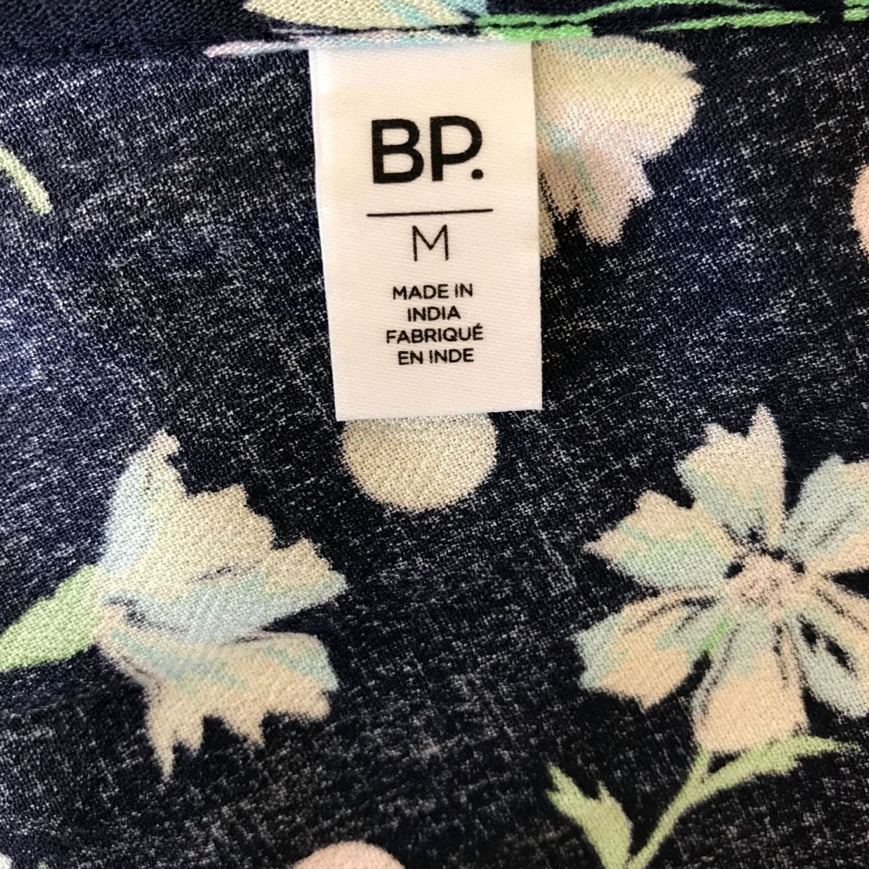 Vintage BP Women's Romper One-Piece Navy Blazer Sophie Floral M Size 32" / US 10 / IT 46 - 6 Thumbnail