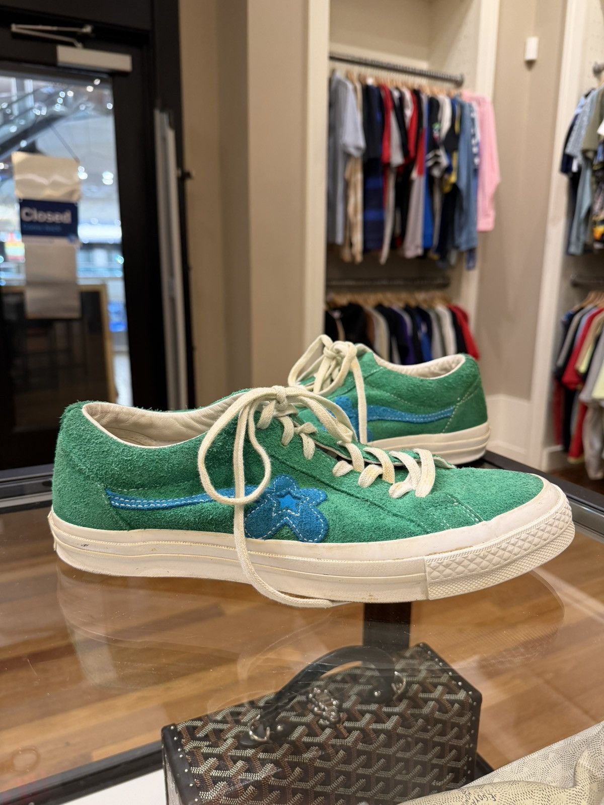 Converse × Golf le Fleur Golf le Fleur x Converse One Star Ox -Jolly Green Size US 10 / EU 43 - 4 Thumbnail