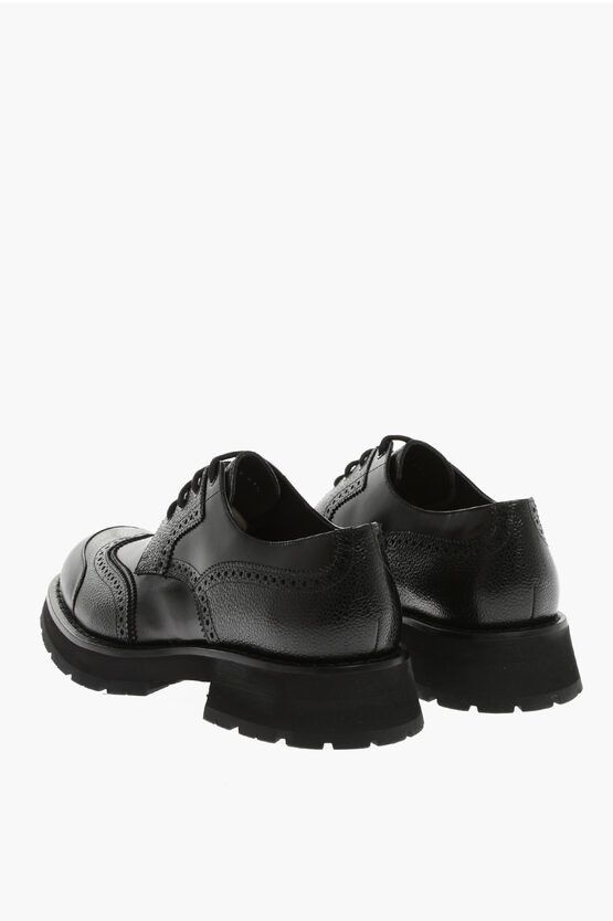 Alexander McQueen o1y1024 Laced Shoes in Black Size US 10 / EU 43 - 3 Thumbnail