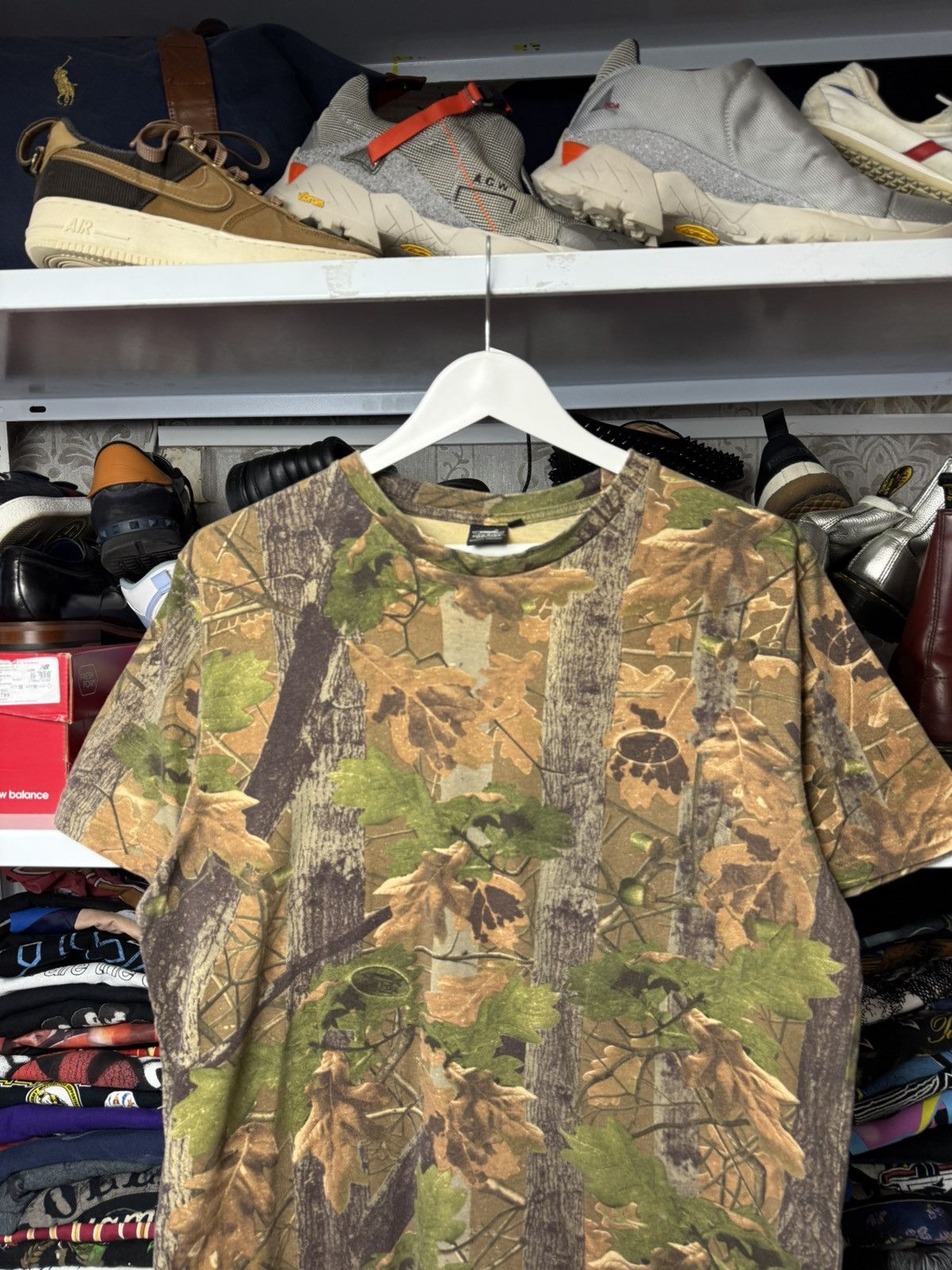 Realtree Crazy Vintage Y2K Realtree Camo T-shirt Carhartt Style Size US XL / EU 56 / 4 - 2 Thumbnail