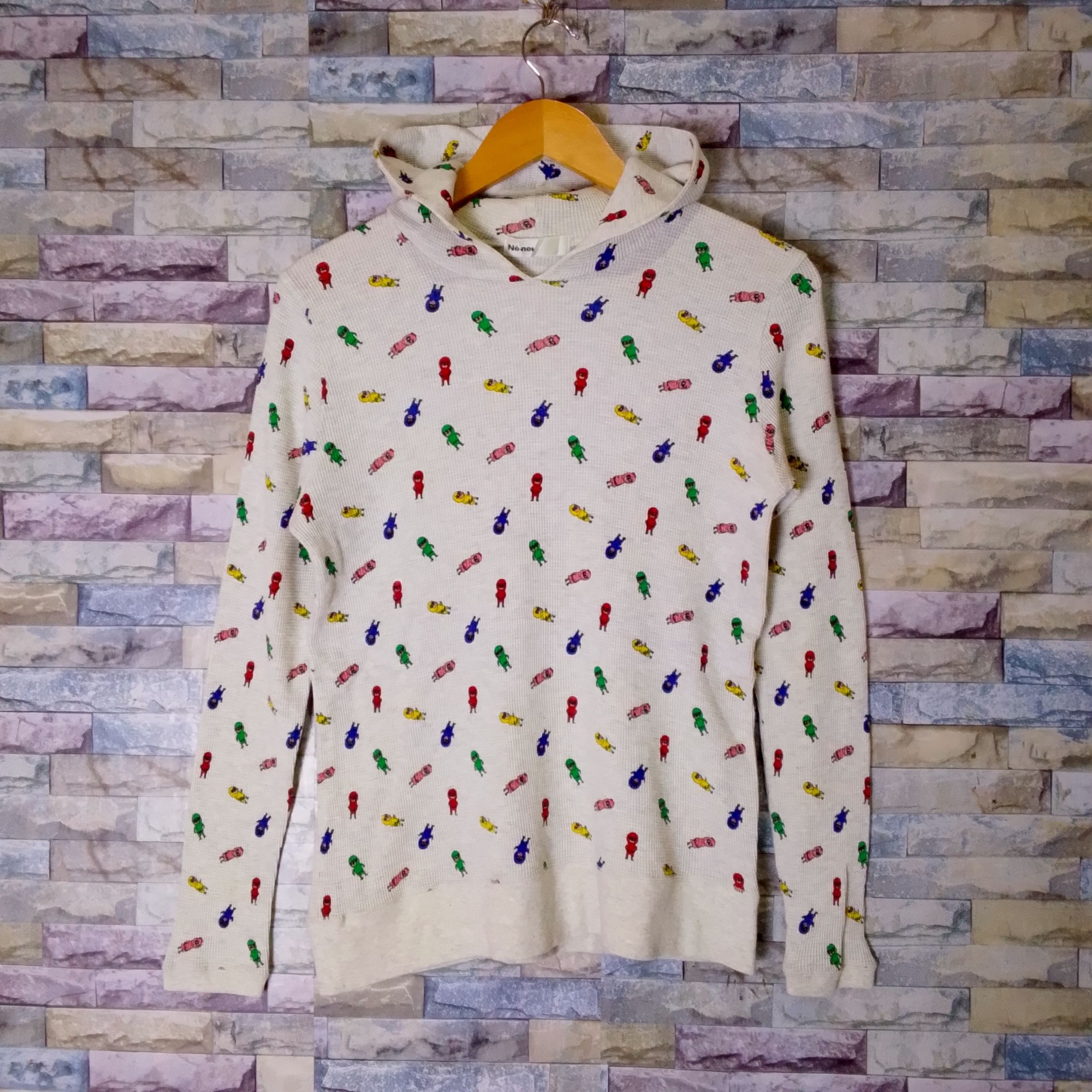 Ne-Net Ne-Net Fullprint Waffle Pullover Hoodie ifsixwasnine LGB Size US S / EU 44-46 / 1 - 1 Thumbnail