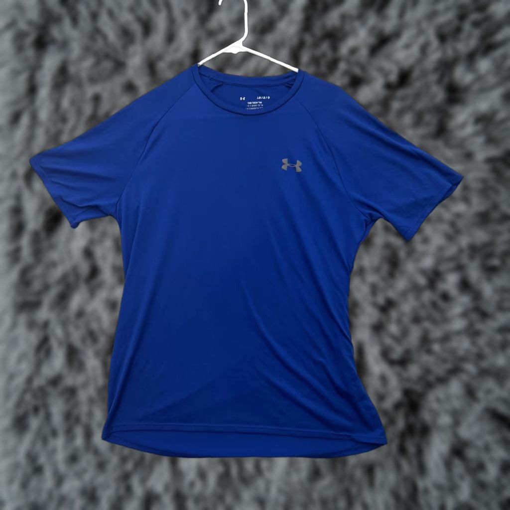 Under Armour Under Armour Shirt Mens L Blue Tech Tee Athletic Performance Loose Fit Top Shirt Mens L Blue Tech Tee Athletic Performance Loose Fit Top Size US L / EU 52-54 / 3 - 1 Thumbnail