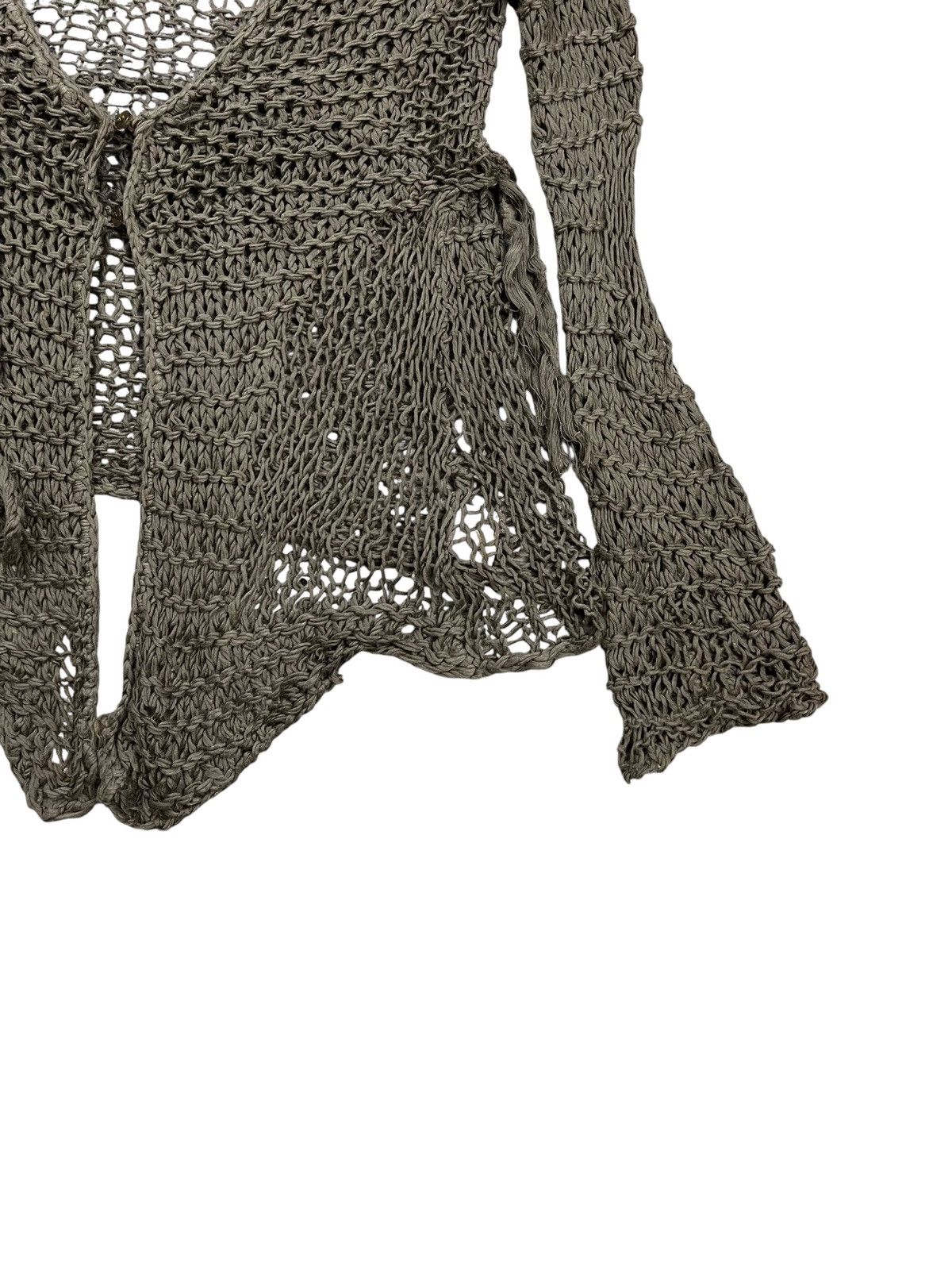 If Six Was Nine 2000s GOA - Knitted Fish Net Top Size US M / EU 48-50 / 2 - 4 Thumbnail