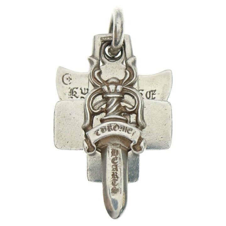 Chrome Hearts 3 Trinkets Silver Pendant