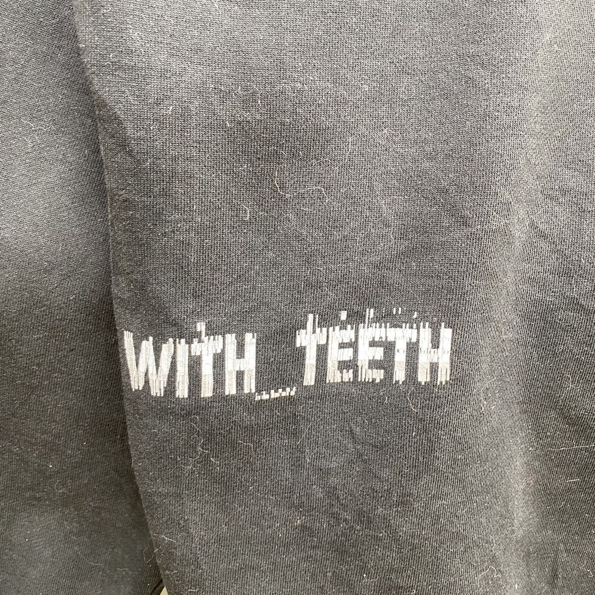 Band Tees × Vintage 💥 VTG NINE INCH NAILS LIVE WITH TEETH HOODIE SWEATER Size US XL / EU 56 / 4 - 7 Thumbnail