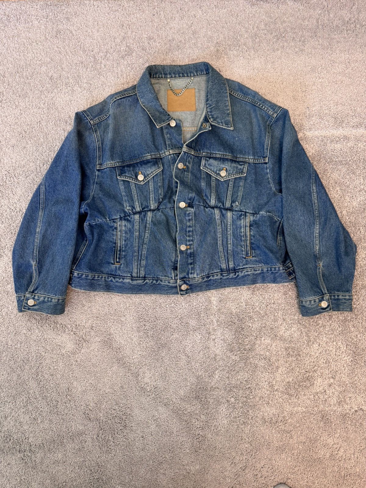 Balenciaga Balenciaga Swing denim jacket Size XL / US 12-14 / IT 48-50 - 1 Thumbnail