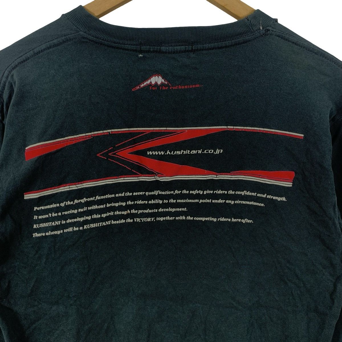 Vintage Vintage Rush Tang Racing Black Long Sleeve T-Shirt Logo Tee Size US M / EU 48-50 / 2 - 8 Thumbnail