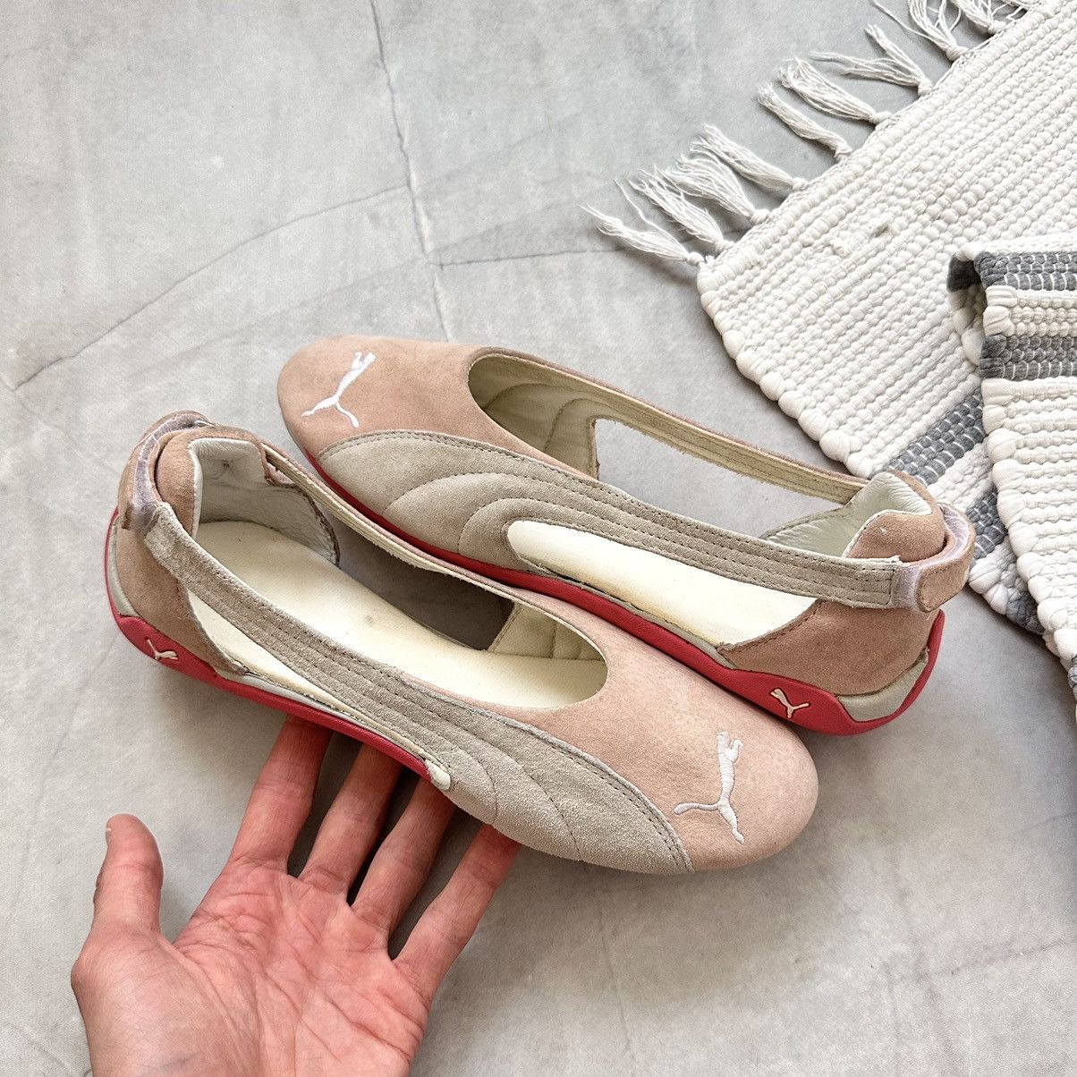Jil Sander × Puma Cute Puma Ballet Flats Shoes Vintage Sneakers Speedcat Vibe Size US 9 / IT 39 - 2 Thumbnail