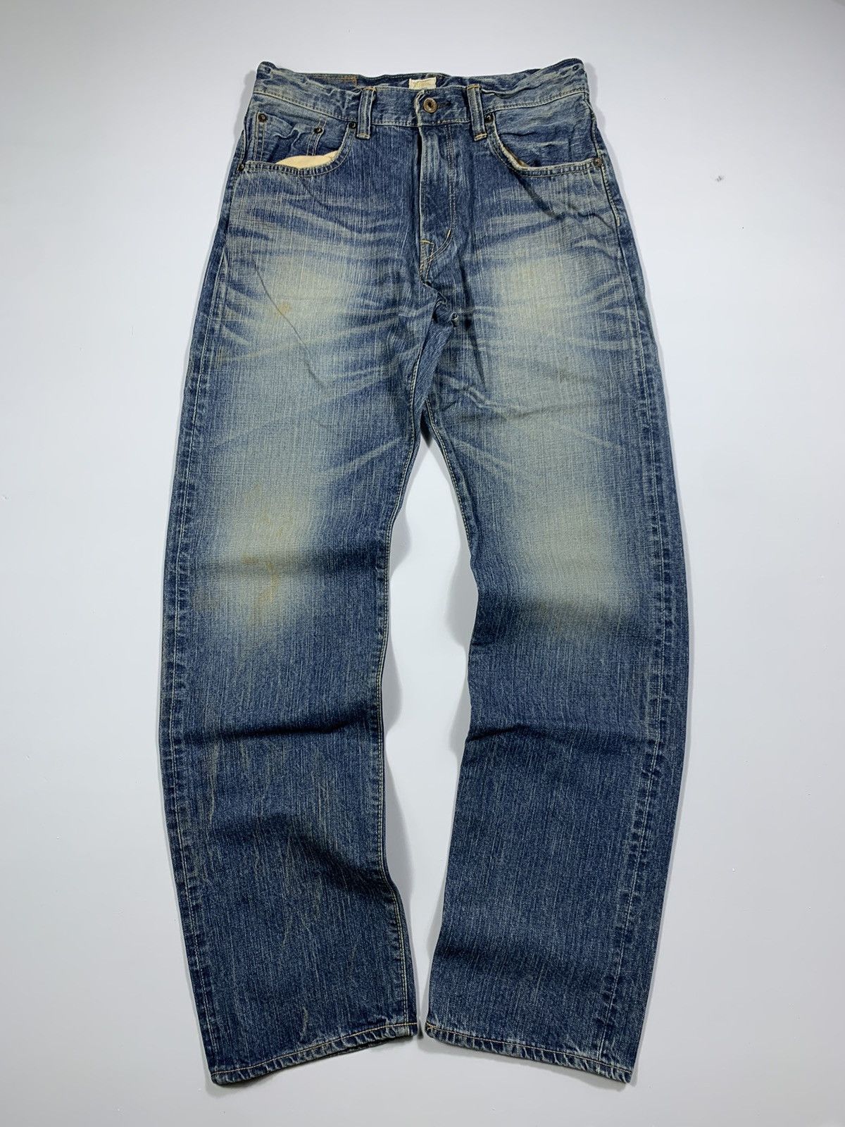 Edwin EDWIN 505Z SELVEDGE DISTRESSED DENIM Size US 29 - 1 Thumbnail