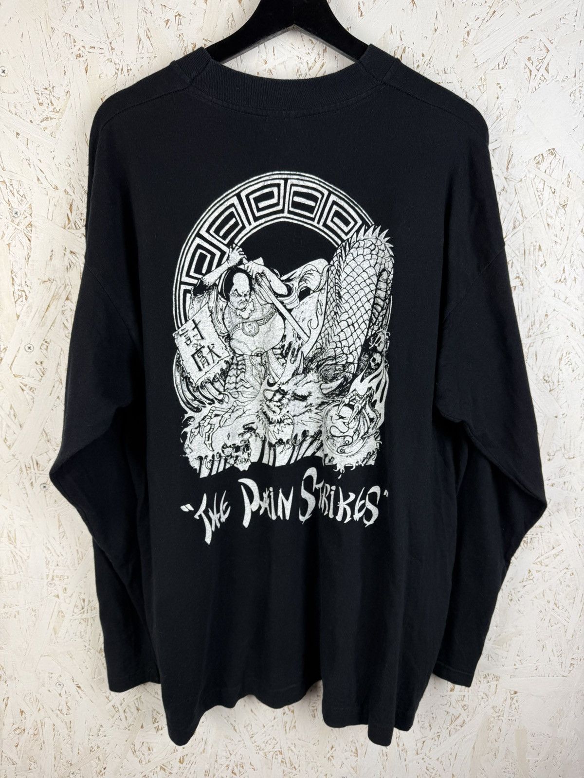 Band Tees 90s Sick Of It All NYHC The Pain Strikes 92 ERD Long Sleeve Size US XL / EU 56 / 4 - 5 Thumbnail