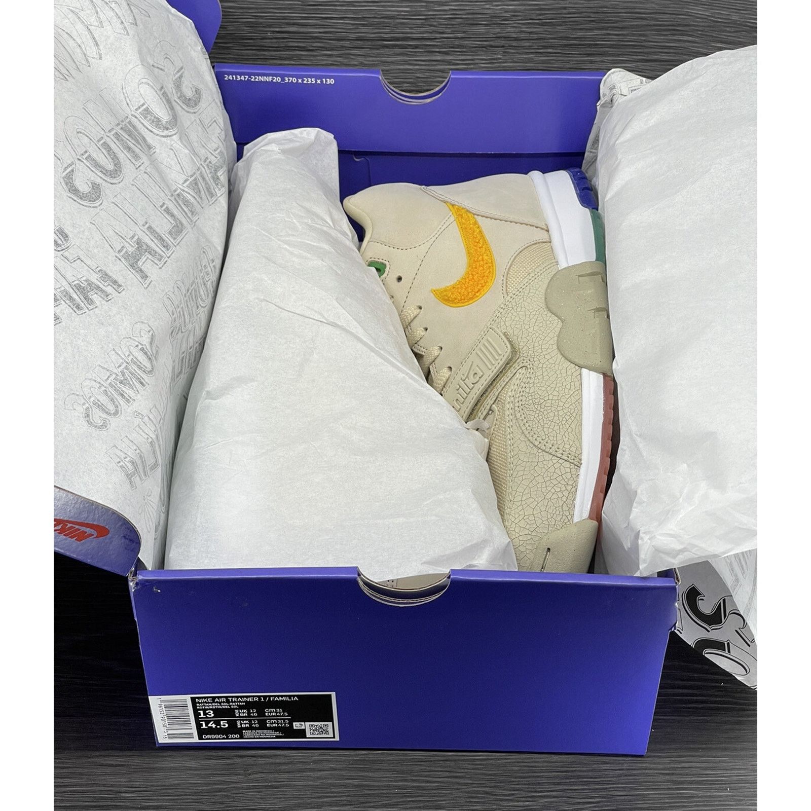 Nike Nike Air Trainer 1 "Somos Familia" Size 13M [new] DR9904-200 Size US 13 / EU 46 - 9 Thumbnail