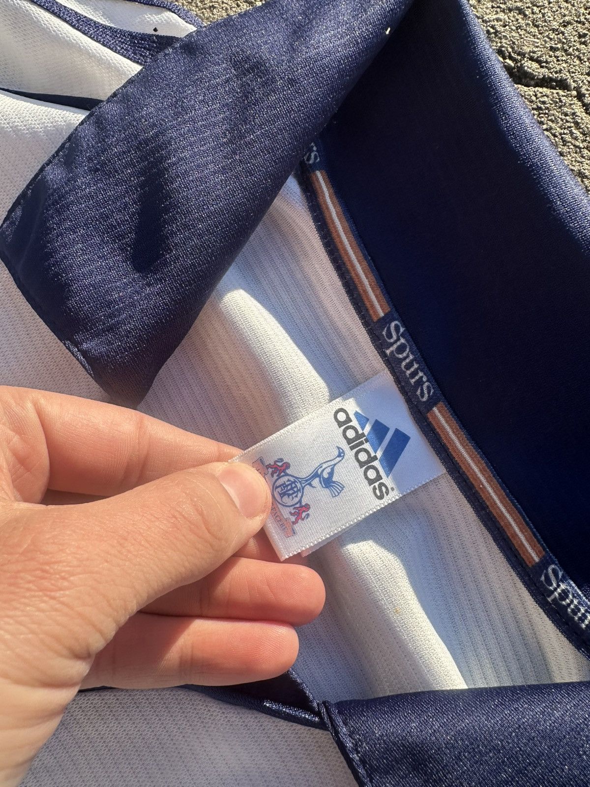 Adidas Tottenham longsleeve 1999-2000 vintage Size US L / EU 52-54 / 3 - 3 Thumbnail