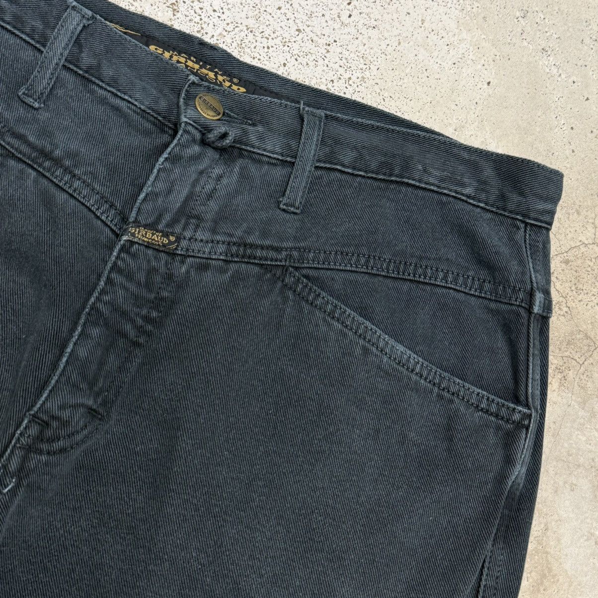 Marithe + Francois Girbaud Vtg Marithe Francois Girbaud Stonewash Wide Fit Denim Pants Size US 34 / EU 50 - 6 Thumbnail