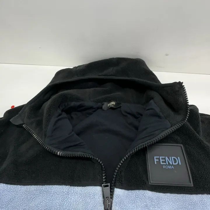 Fendi Fendi Color Block Logo Pullover Jacket -2507 Size US L / EU 52-54 / 3 - 6 Thumbnail