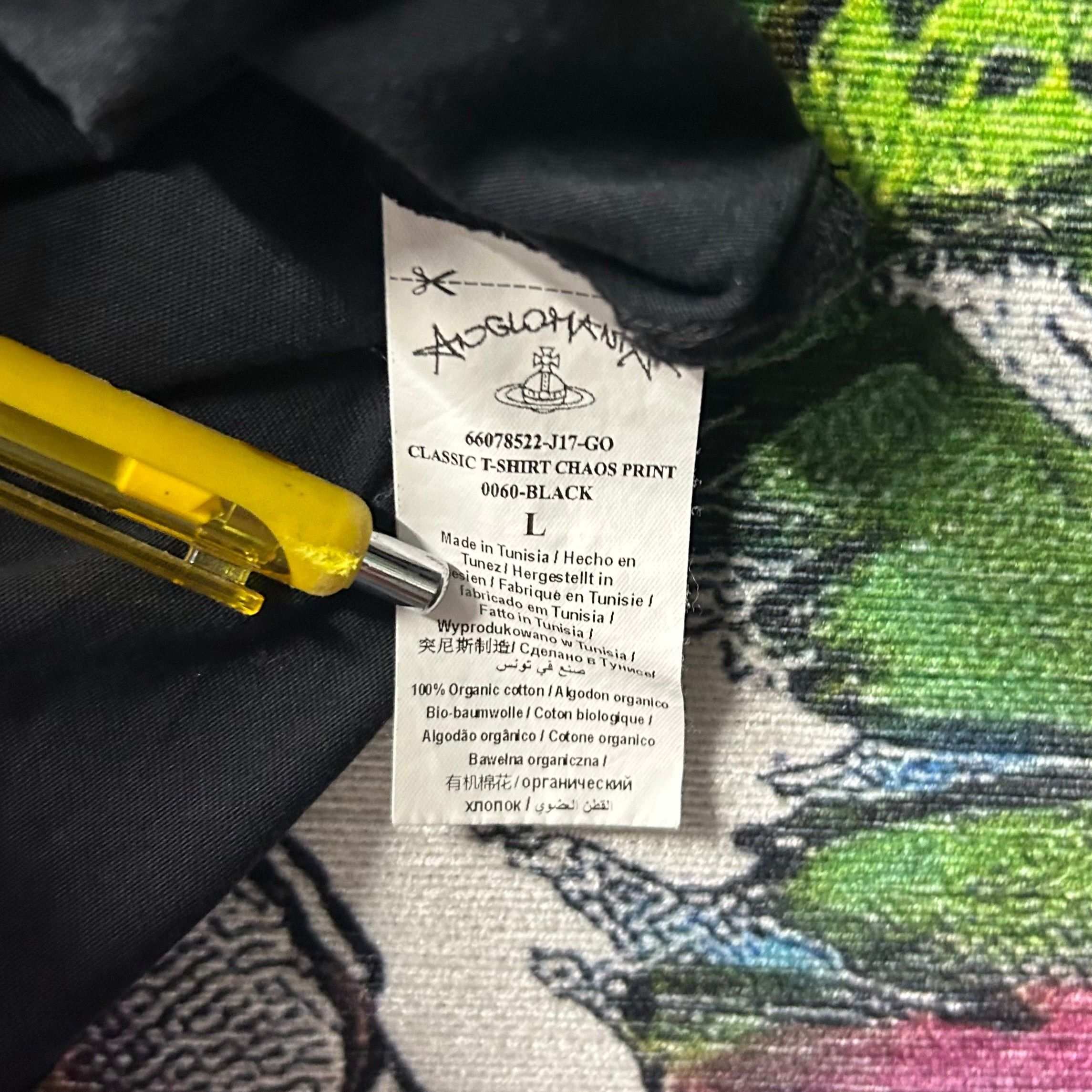 Vivienne Westwood Vivienne Westwood ‘Chaos’ Tee Size Large Size US L / EU 52-54 / 3 - 4 Thumbnail