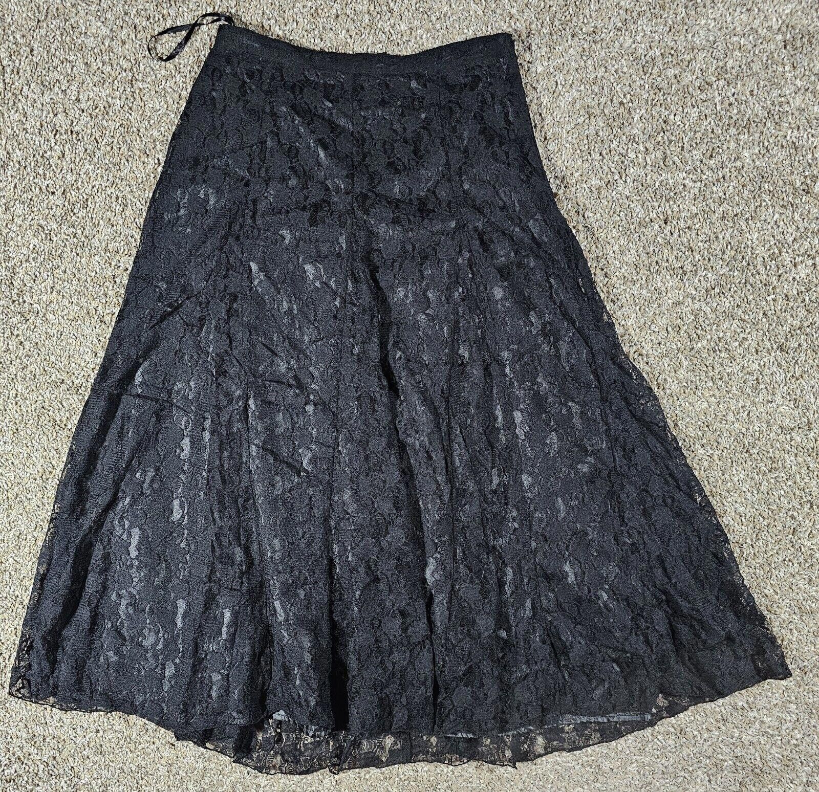 Designer mile gabrielle Skirt Black Medium Size 32" / US 10 / IT 46 - 1 Thumbnail