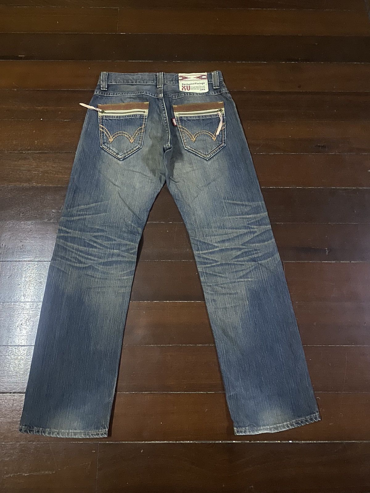 Edwin Fire 🔥 EDWIN EXCLUSIVE VINTAGE dirty mud wash Size US 34 / EU 50 - 10 Thumbnail
