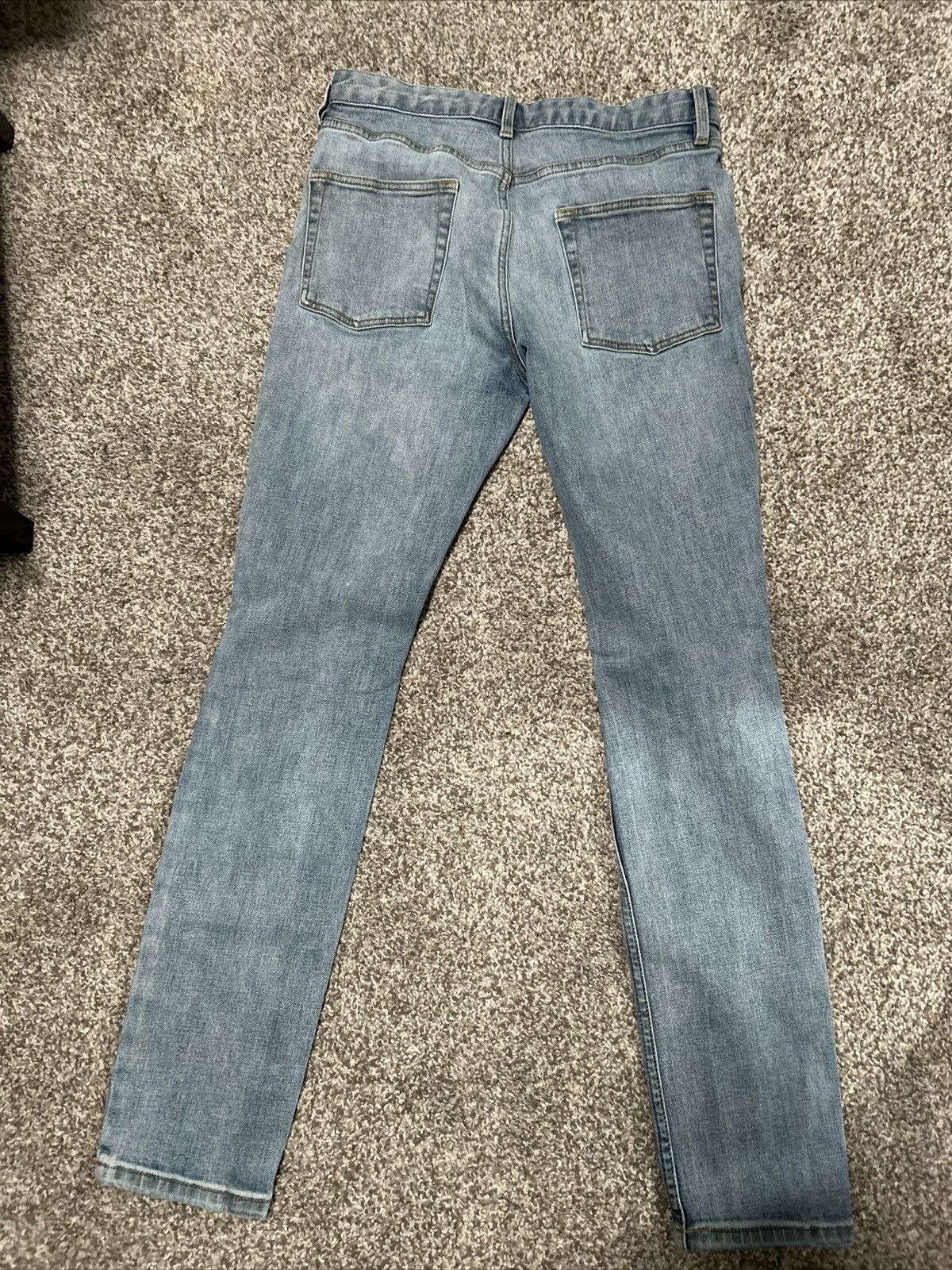 Topman The Topman Light Blue Mens Jeans in size 32x32 Size US 32 / EU 48 - 2 Thumbnail