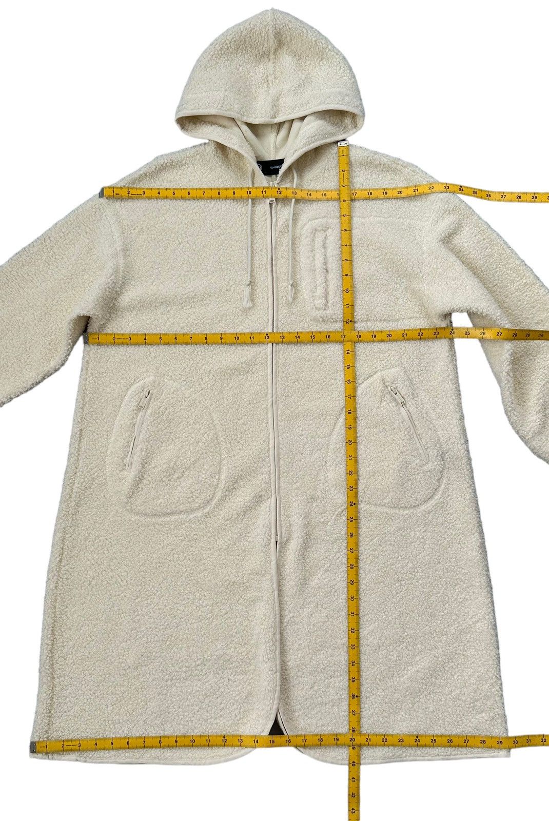 Undercover Gu undercover long fleece hooded jacket Size US M / EU 48-50 / 2 - 5 Thumbnail