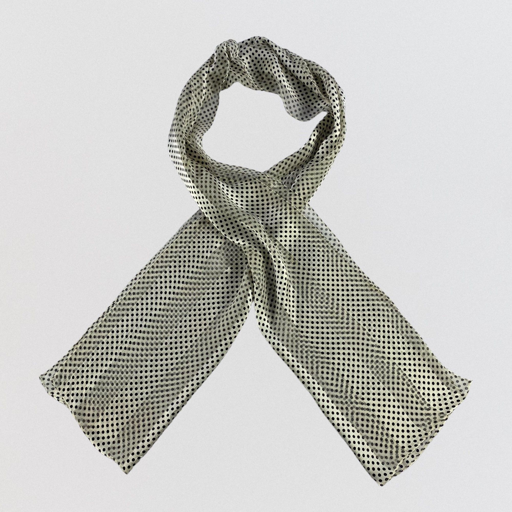 Japanese Brand × Vintage Vintage Polka Dot Silk Scarf SS073 Size ONE SIZE - 1 Thumbnail