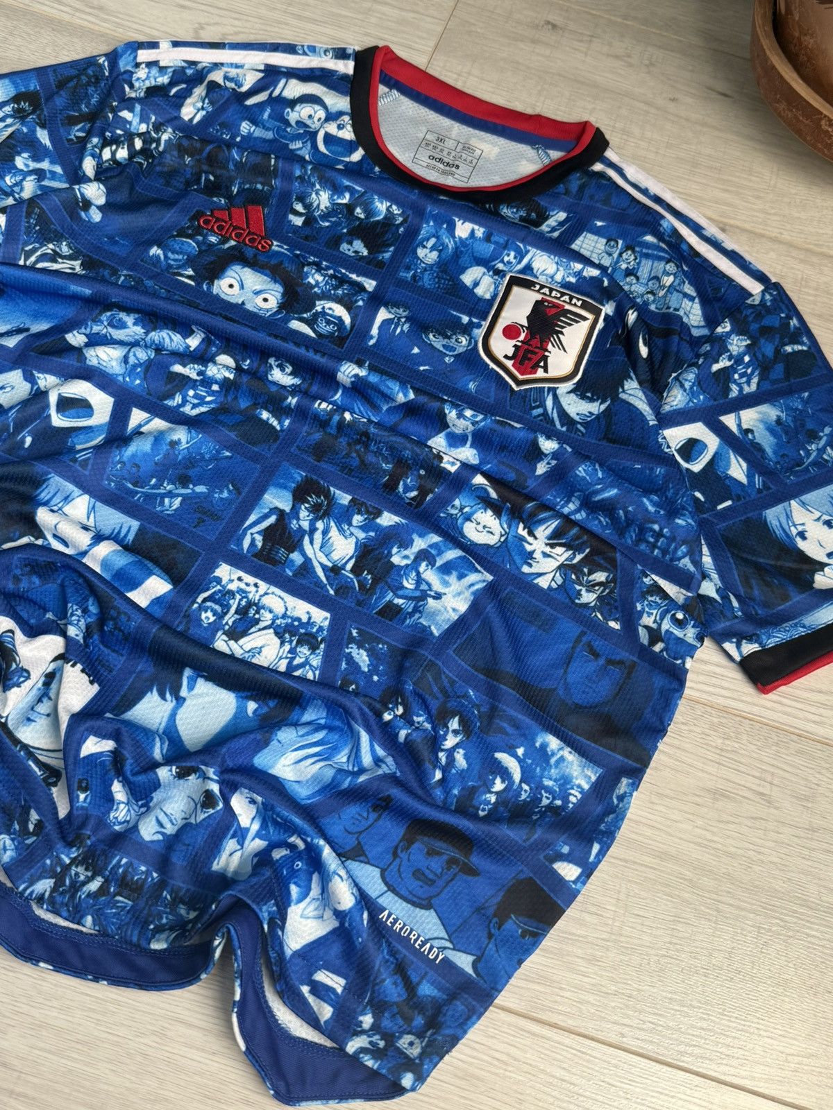 Adidas 🇯🇵 Adidas Japan soccer jersey shirt 2018 kit anime nation jfa Size US XXL / EU 58 / 5 - 2 Thumbnail
