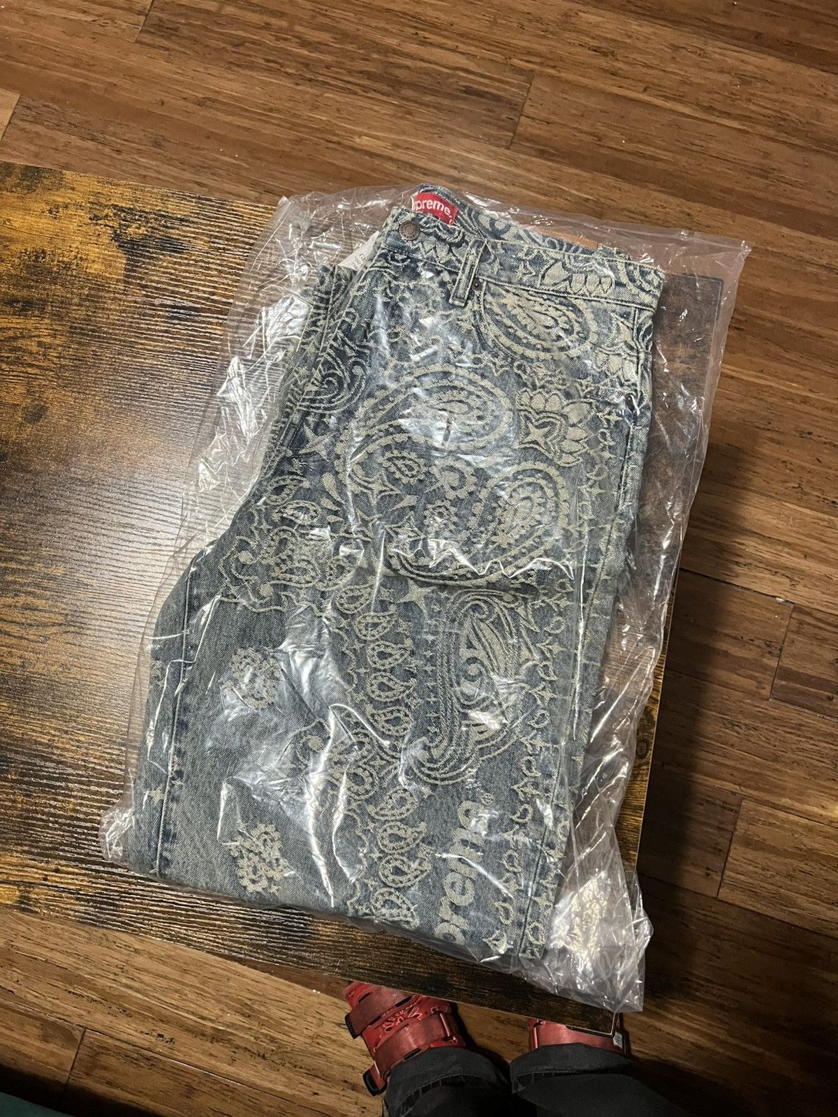 Supreme Supreme Bandana Jacquard Baggy Jean | Grailed