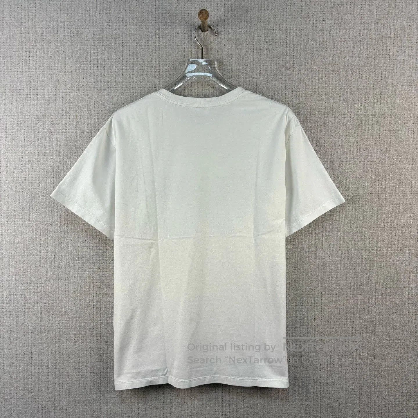 Celine Celine Solid Color Large Logo Crew Neck Tee. Size M / US 6-8 / IT 42-44 - 5 Thumbnail