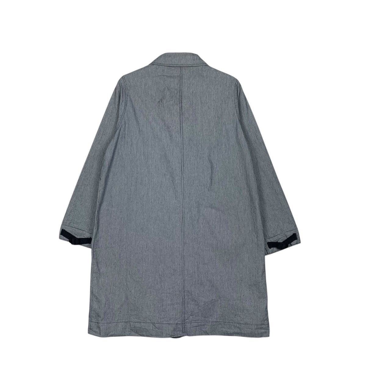 Japanese Brand NORTHERN TRUCK Work&Marine Hickory Striped Jacket #2102-C92 Size US L / EU 52-54 / 3 - 17 Thumbnail