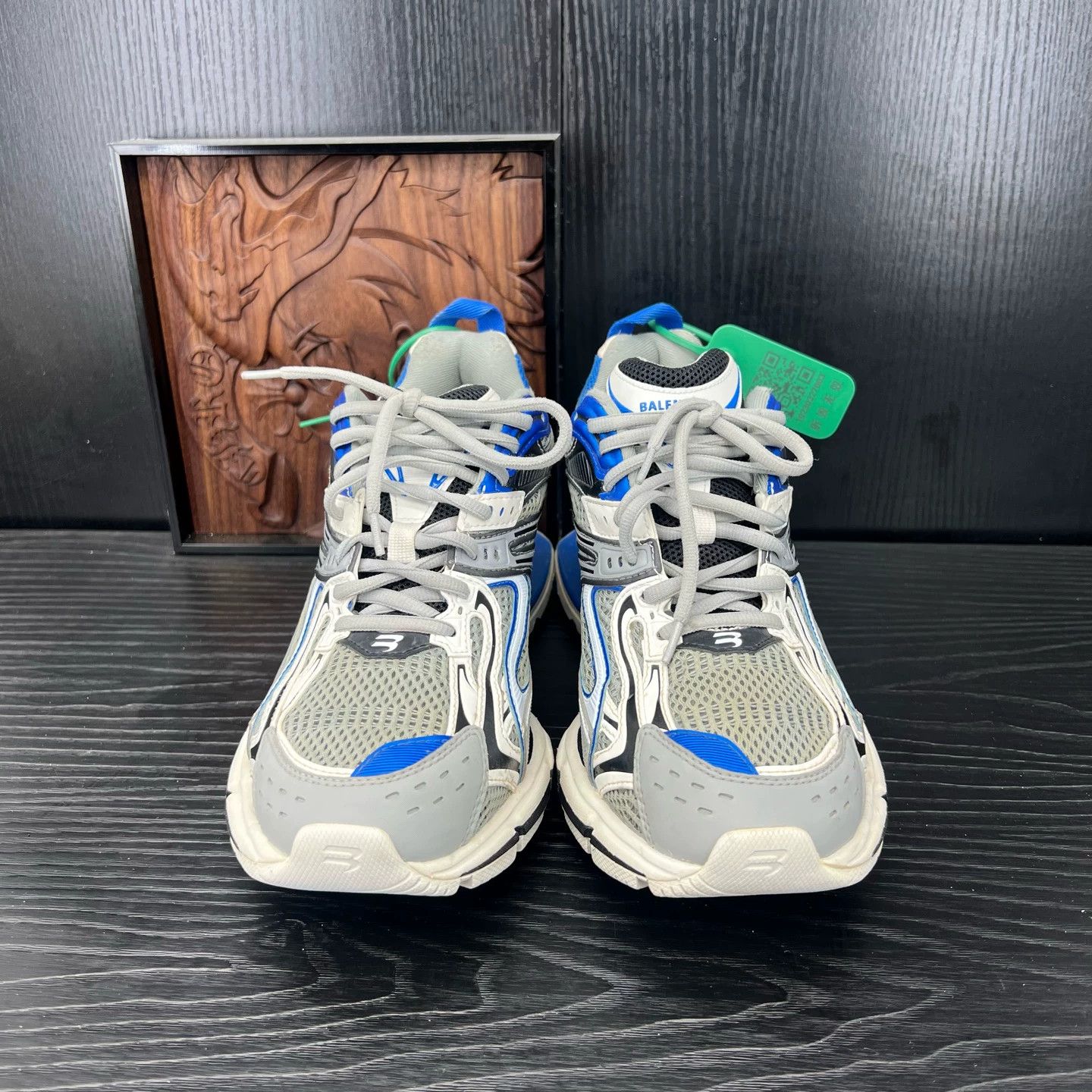 Balenciaga Balenciaga X-Pander Sneaker Blue Grey Sz 39 DS Size US 6 / EU 39 - 2 Thumbnail