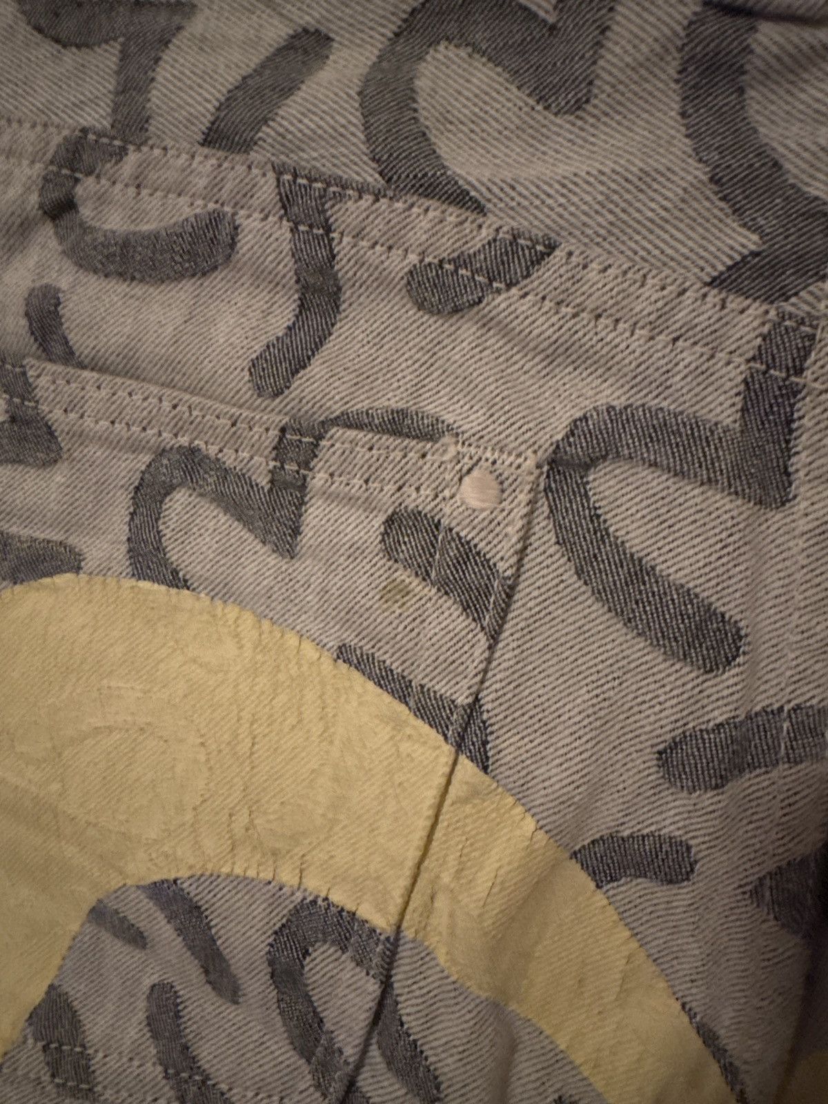 Evisu Evisu all over pattern hand painted jorts Size US 34 / EU 50 - 4 Thumbnail