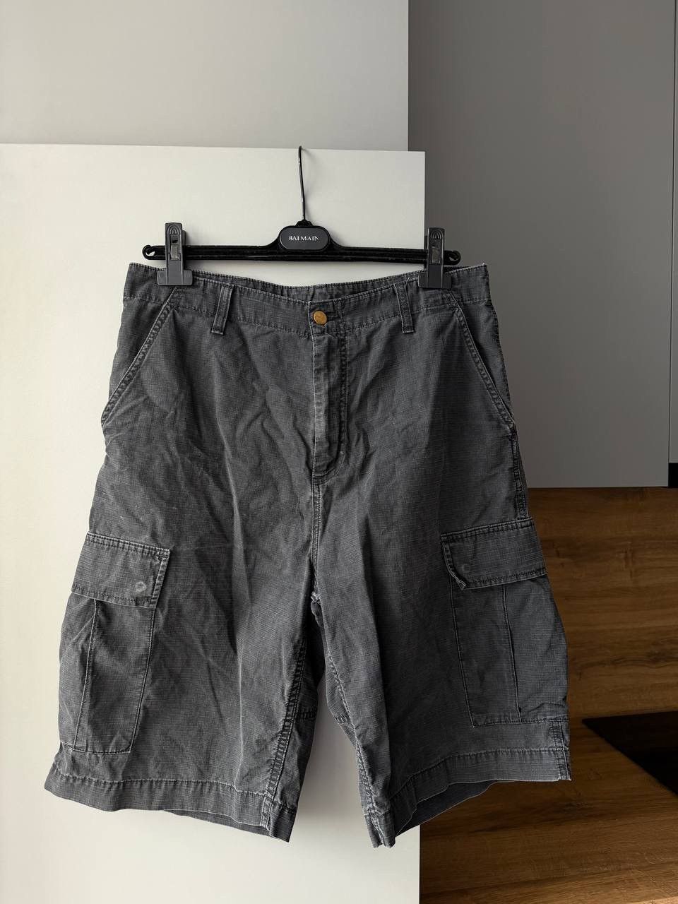 Carhartt Vintage carhartt cargo bermuda faded shorts 31 Size US 31 - 2 Thumbnail