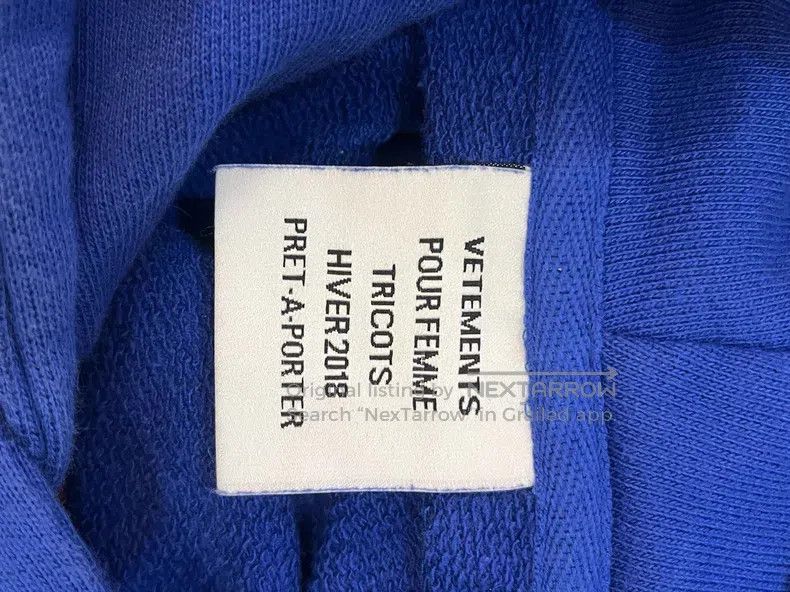 Vetements VETEMENTS EU Hoodie Size US XS / EU 42 / 0 - 3 Thumbnail
