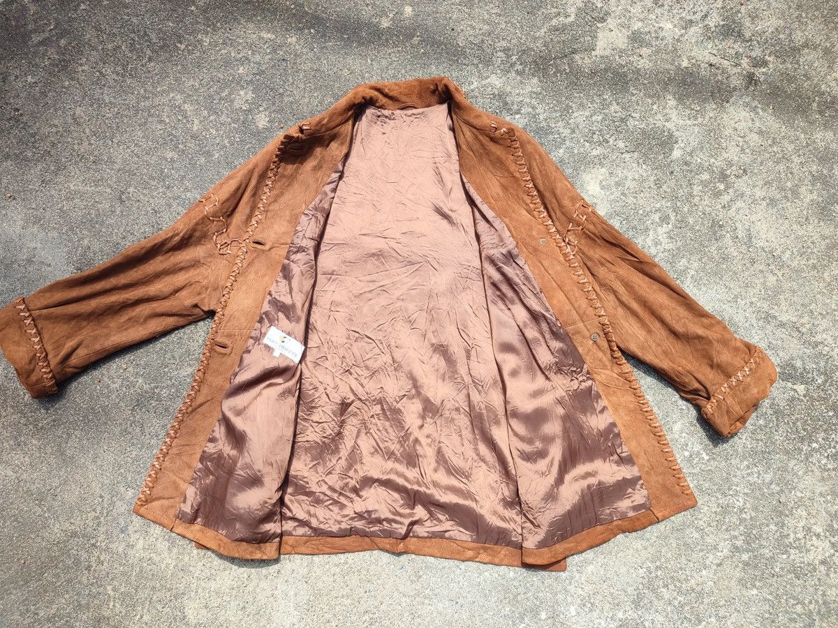 Leather Marco Piergiudi Genuine Leather Jacket – Made in Italy Size US L / EU 52-54 / 3 - 18 Thumbnail