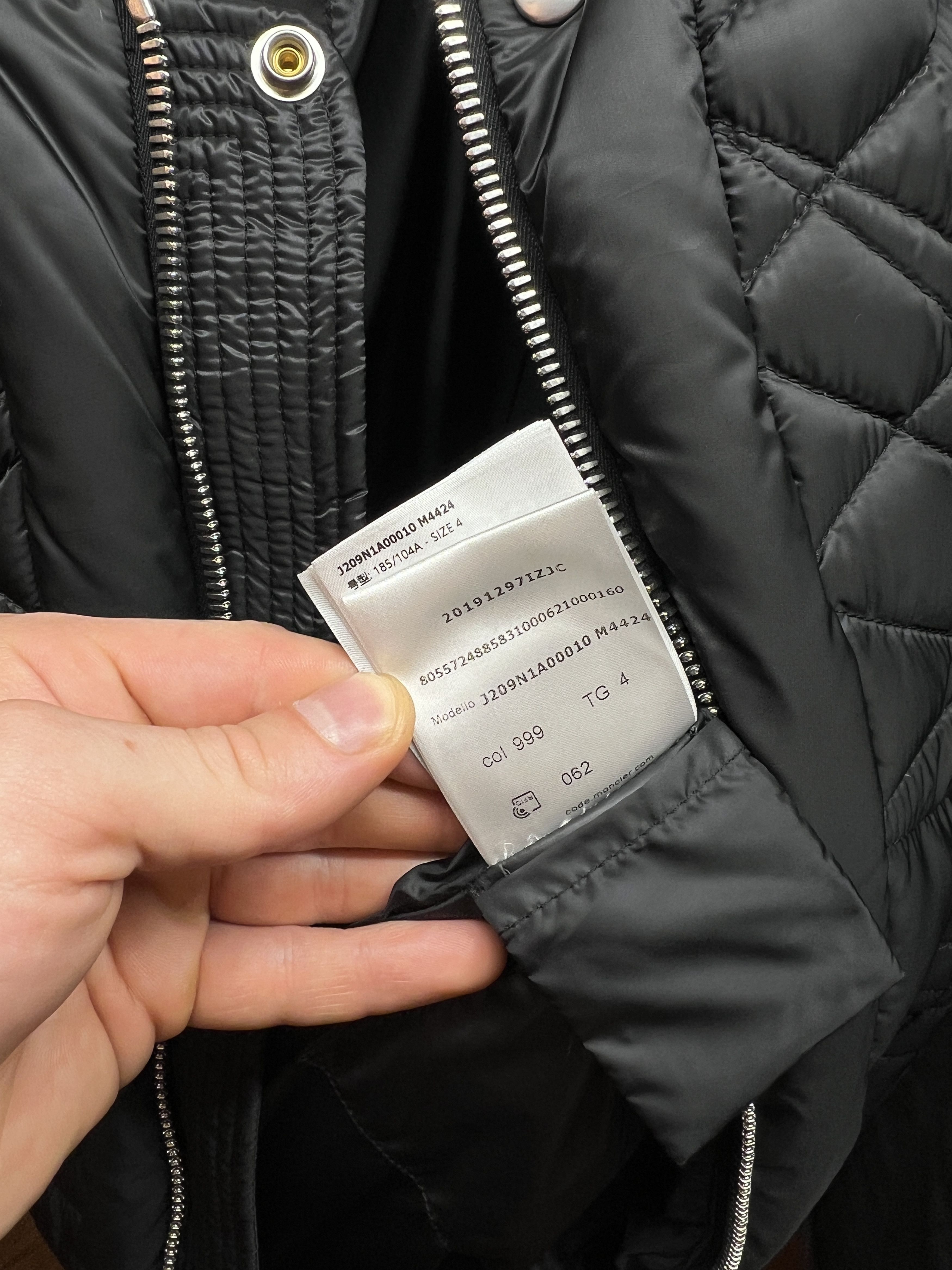 Moncler × Rick Owens RICK OWENS MEGAPENTA FLIGHT JACKET Size US L / EU 52-54 / 3 - 23 Thumbnail