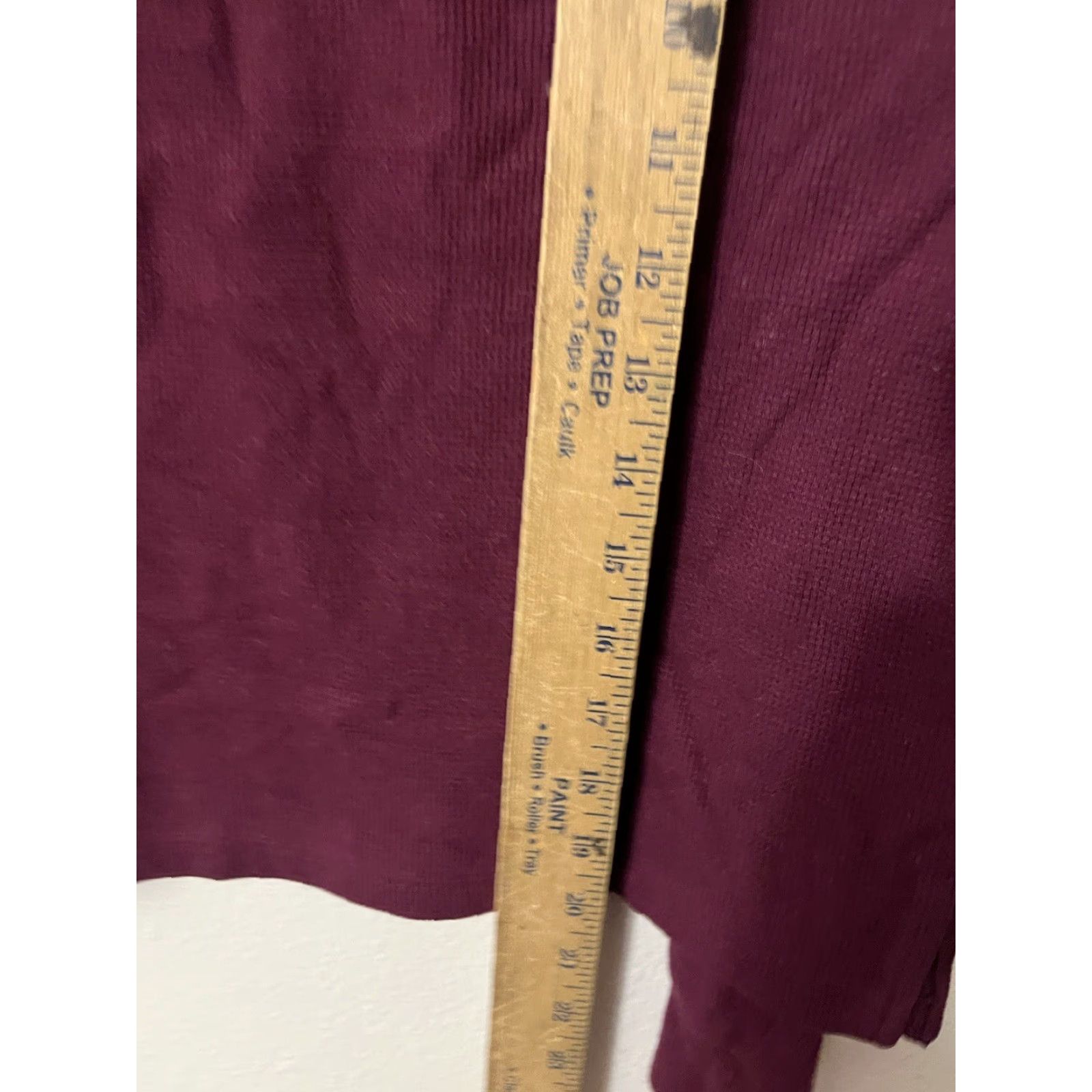 Victoria's Secret Victoria's Secret Top Womens XS Sweater Long Sleeve Henley Maroon Red Knit Pullover Casual Basic T-Shirt Shirt Size XS / US 0-2 / IT 36-38 - 4 Thumbnail