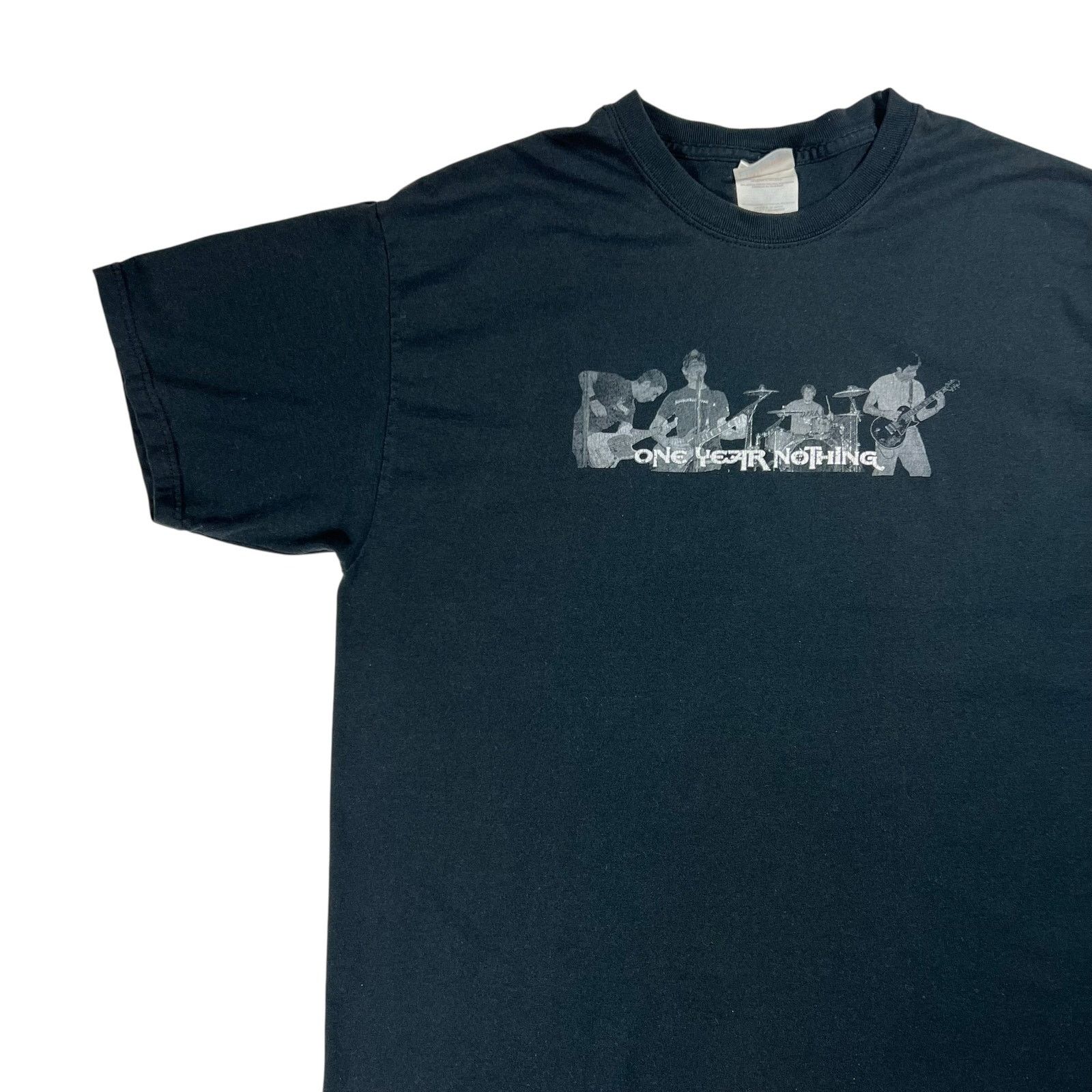 Band Tees × Hanes × Vintage Vintage Y2K Nothing shoegaze hardcore punk band tee (L) Size US L / EU 52-54 / 3 - 4 Thumbnail