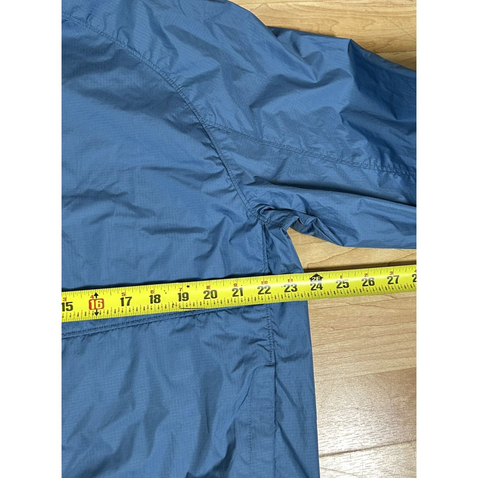 Vintage REEL LEGENDS Men Windbreaker Jacket Full Zip Packable Blue M Medium Casual Travel Size US M / EU 48-50 / 2 - 4 Thumbnail