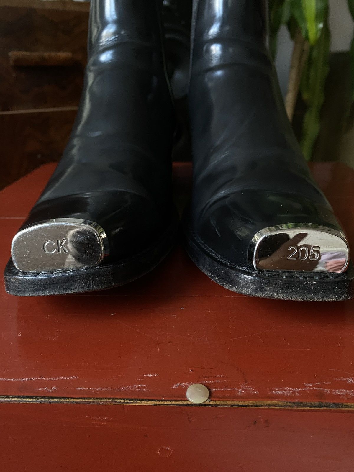 Calvin Klein 205W39NYC × Raf Simons CK205W39NYC Western Chris Boots by Raf Simons Size US 10 / EU 43 - 5 Thumbnail
