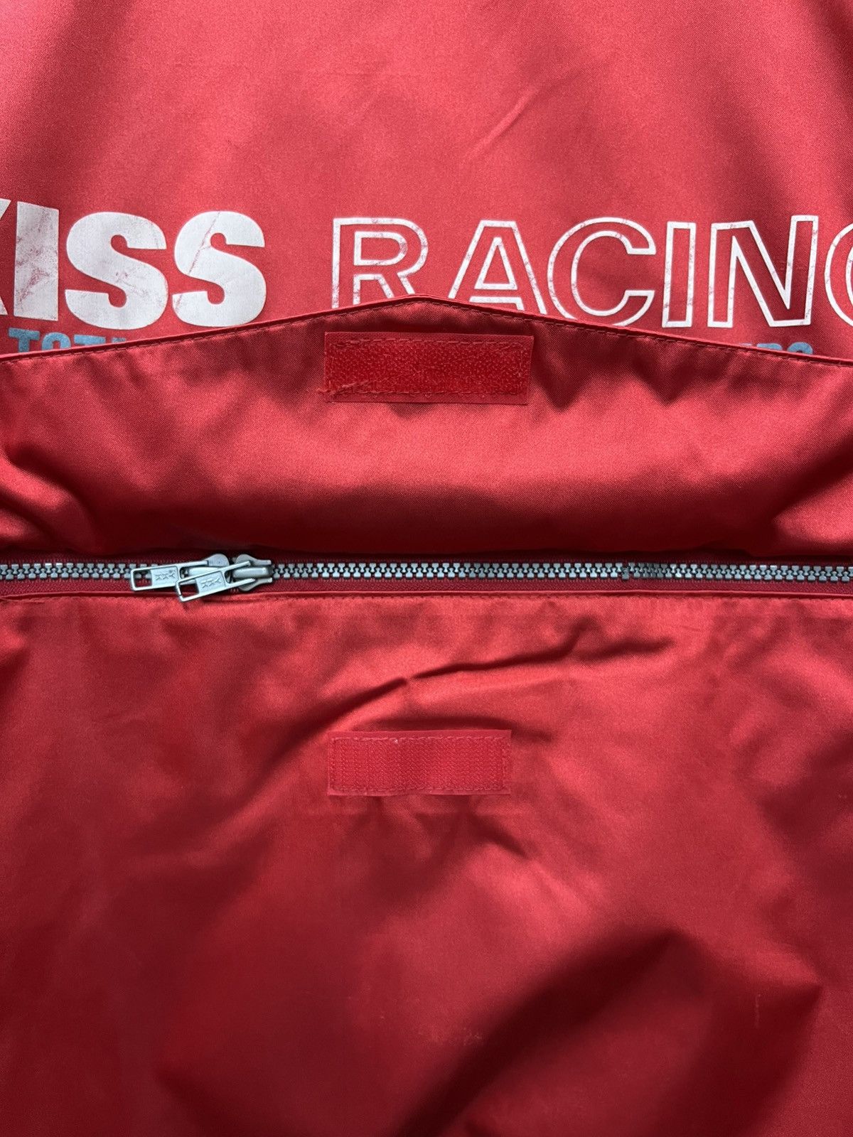 Other Vintage KISS Racing Team Nylon Jacket Red Proto AW:02 RL Size US XXL / EU 58 / 5 - 10 Thumbnail