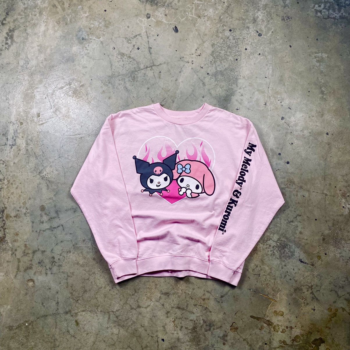 Anime × Cartoon Network Sanrio Kuromi x My Melody Japanese Cartoon Anime Crewneck Size US M / EU 48-50 / 2 - 1 Thumbnail