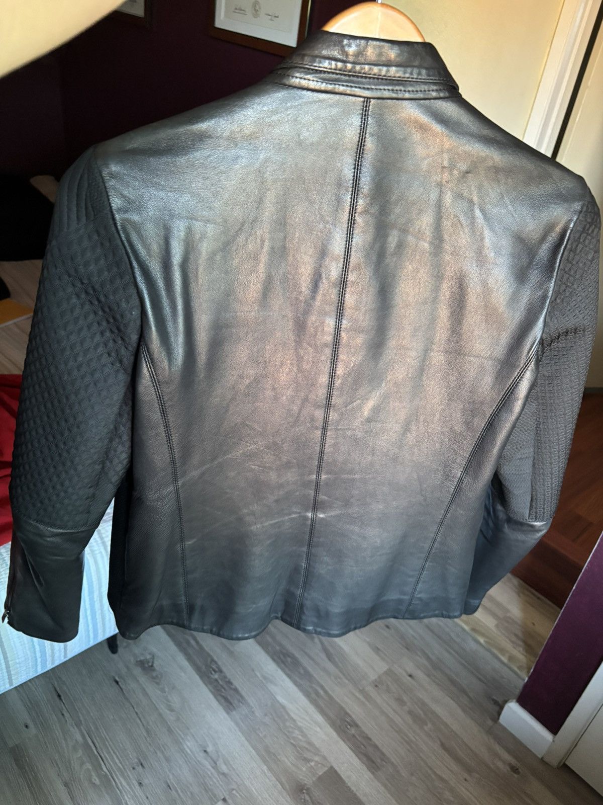 Helmut Lang Helmut Lang Women’s Leather Jacket Size XS / US 0-2 / IT 36-38 - 4 Thumbnail
